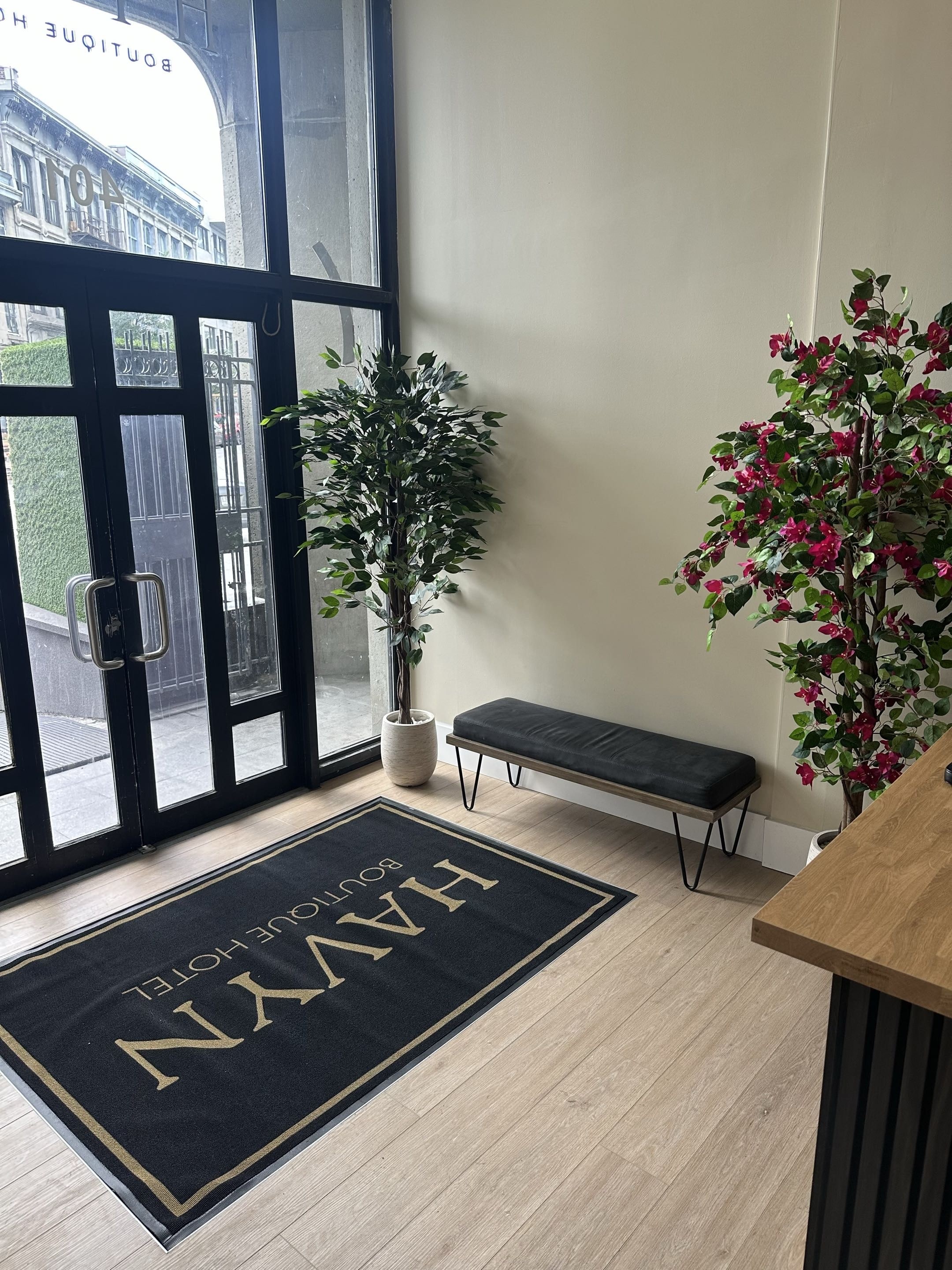 L'entrée de Havyn sur Notre-Dame Est